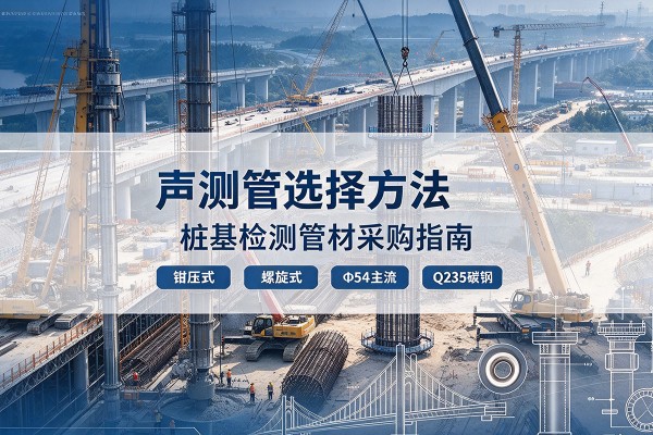 杨陵声测管选型标准