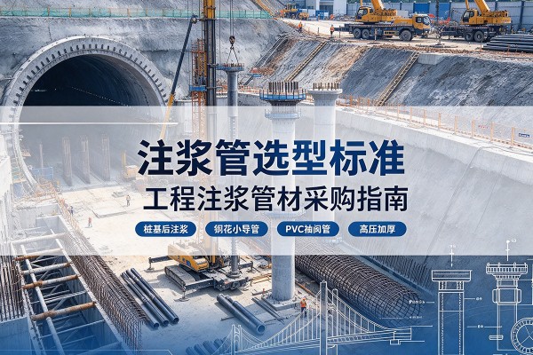 杨陵注浆管选型标准