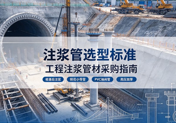 杨陵注浆管选型标准